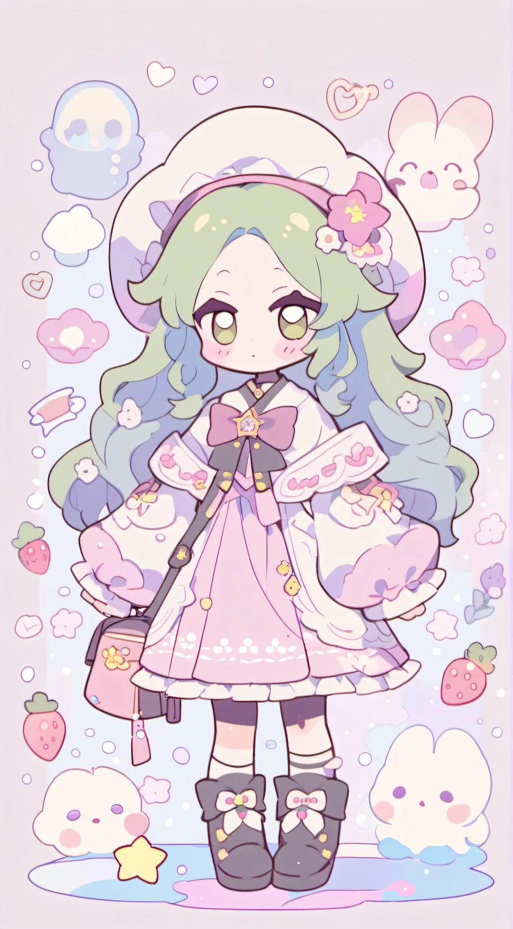 ai character: School (+your fam) background