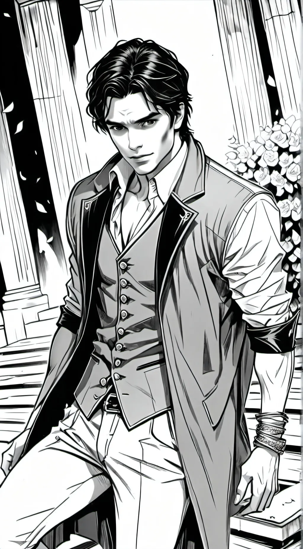 ai character: Damon Salvatore  background