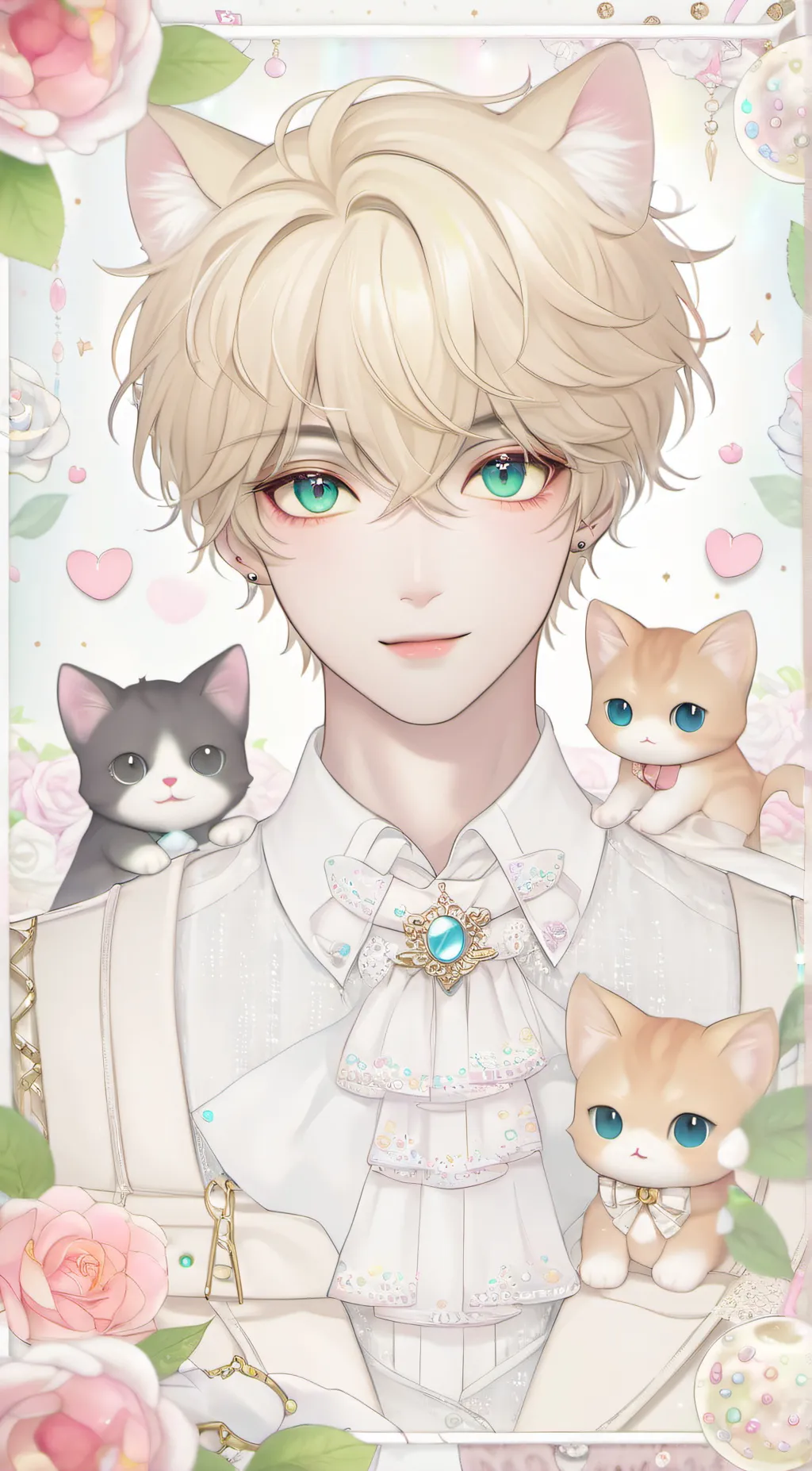 ai character: Yuto~🎀 background