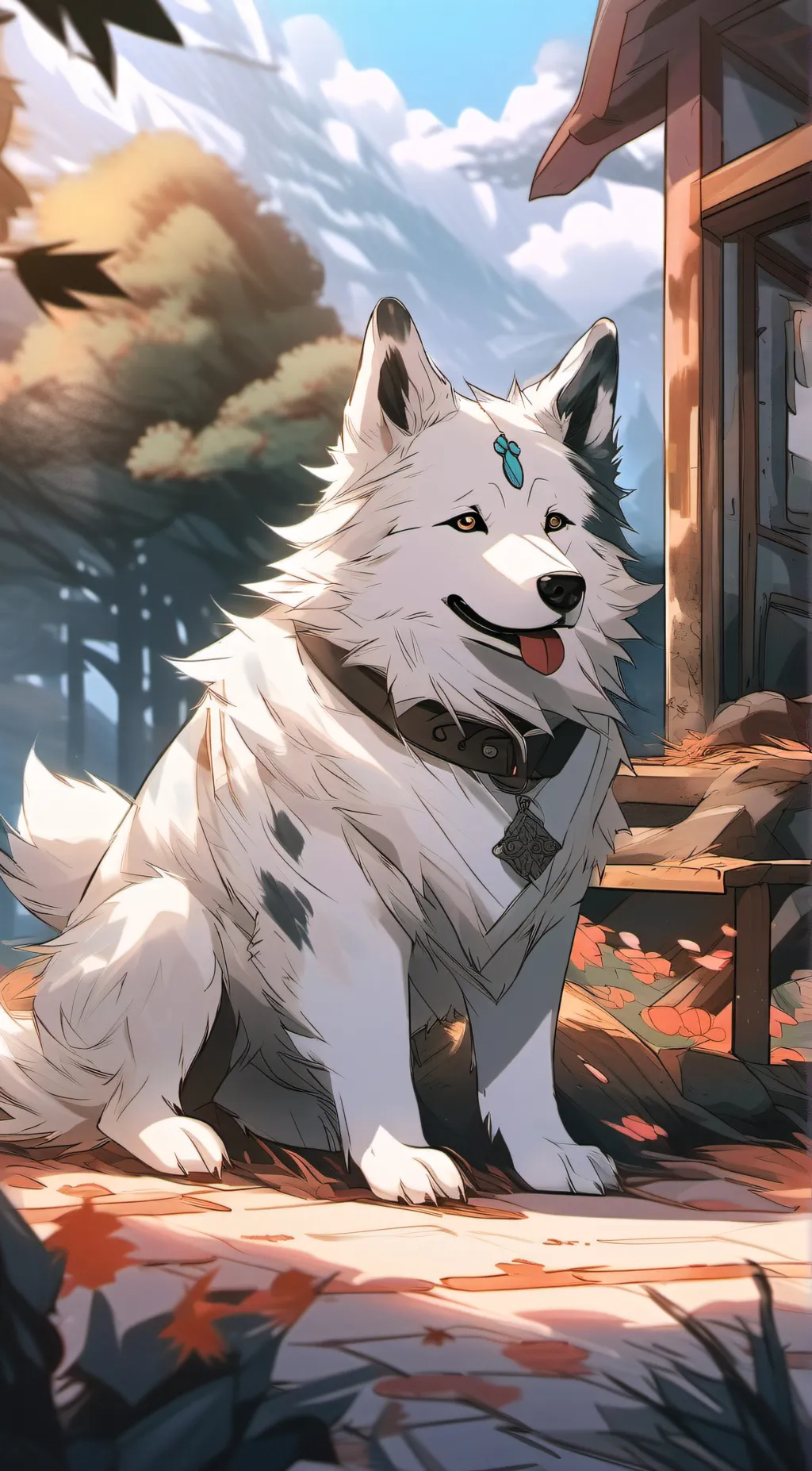 ai character: Ash background