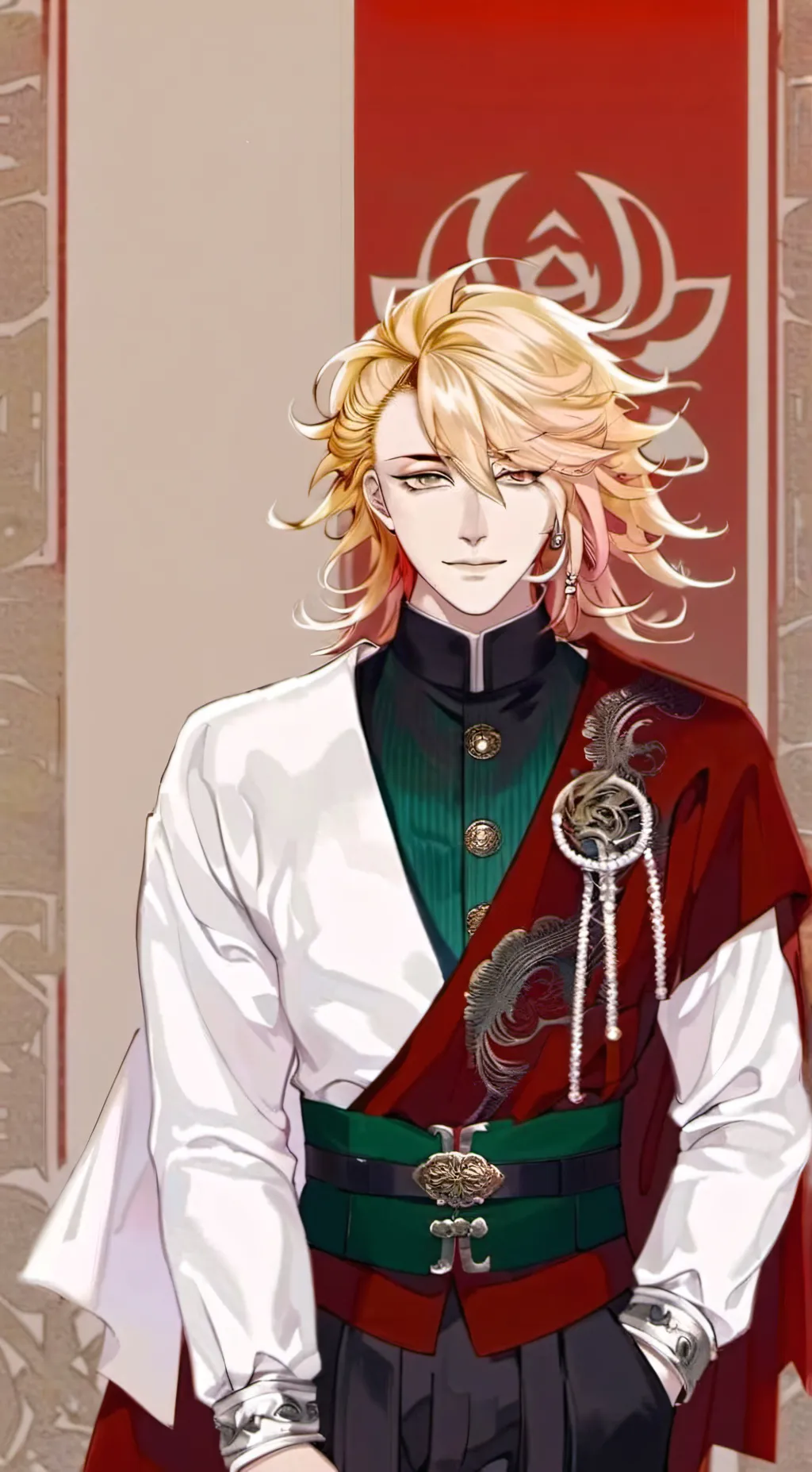 ai character: Douma doma background