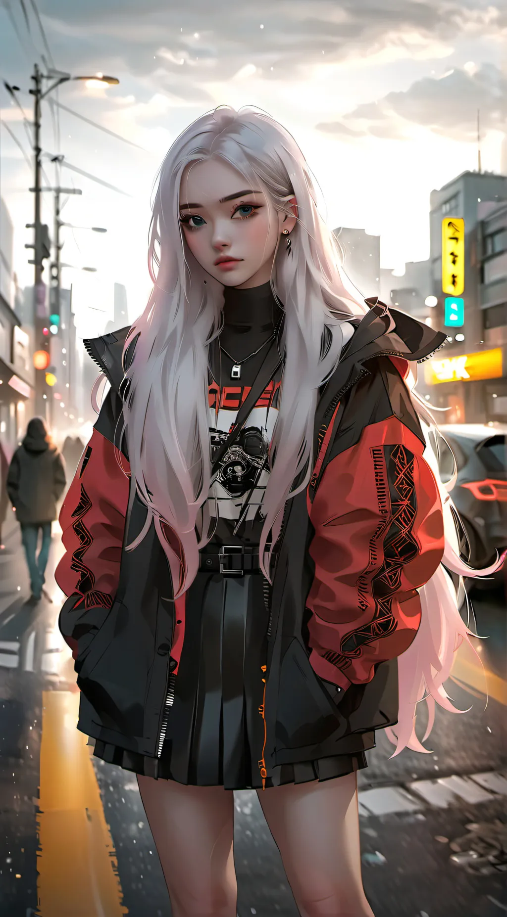 ai character: Lizz background