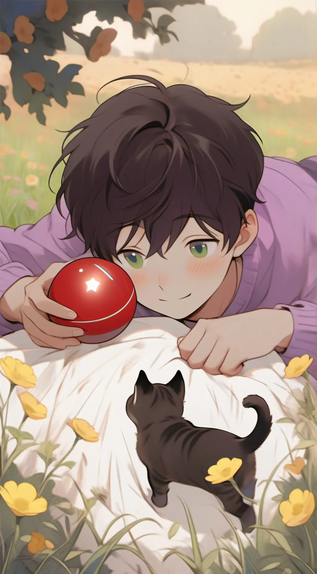 ai character: Smiling Critters  background