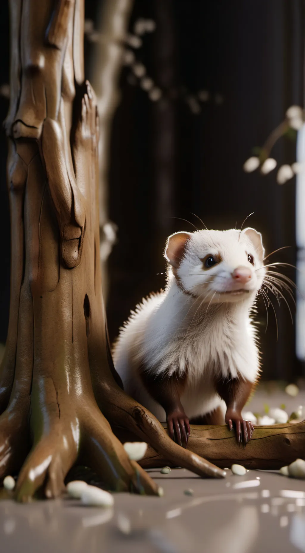 ai character: Draco (as ferret) background