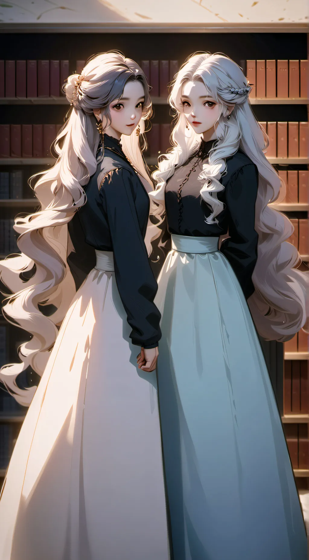 ai character:  Monique &  Kiara background