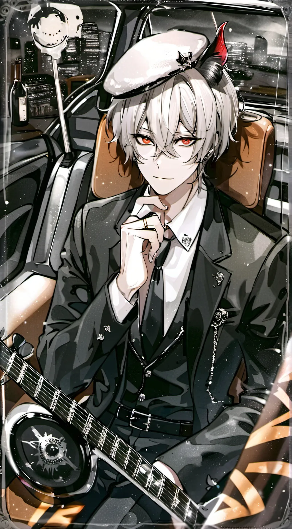 ai character: John  background