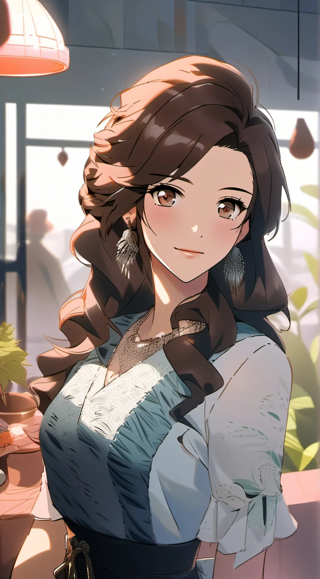 ai character: mom background