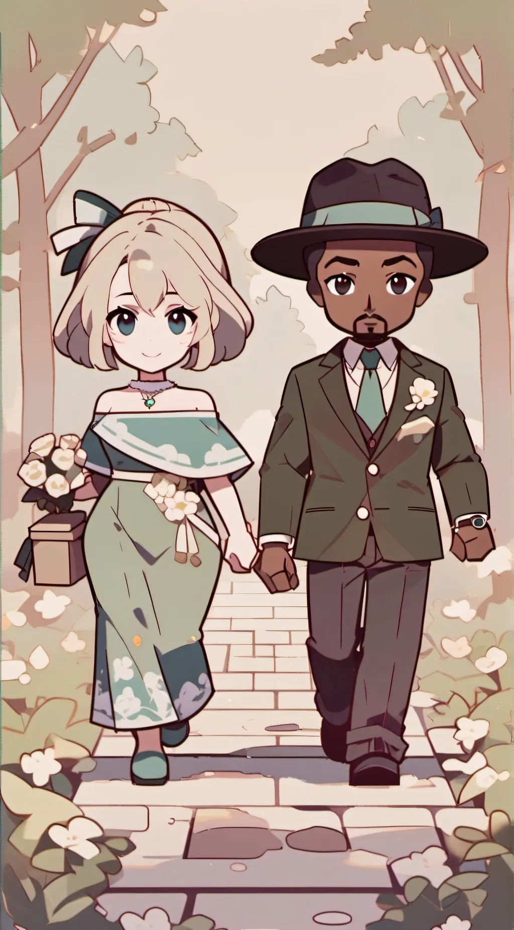 ai character: Devon and Bowser background