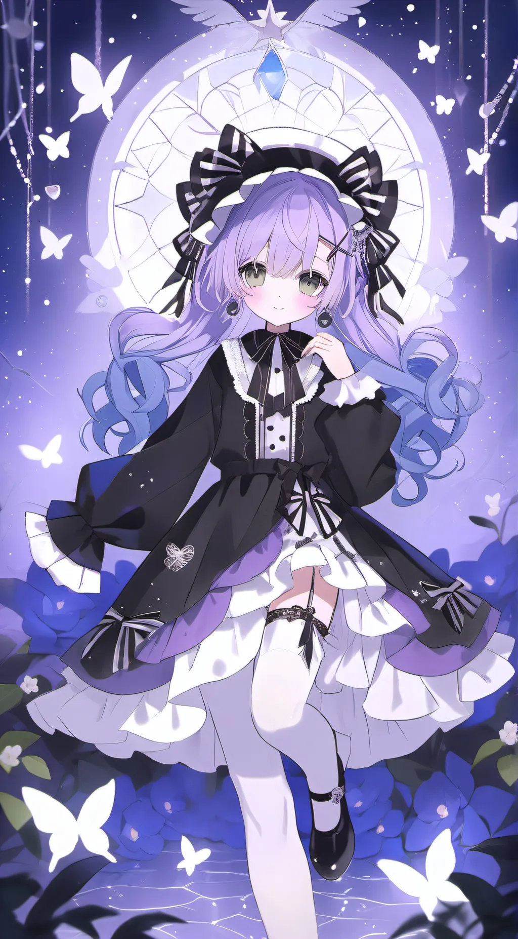 ai character: snowball background