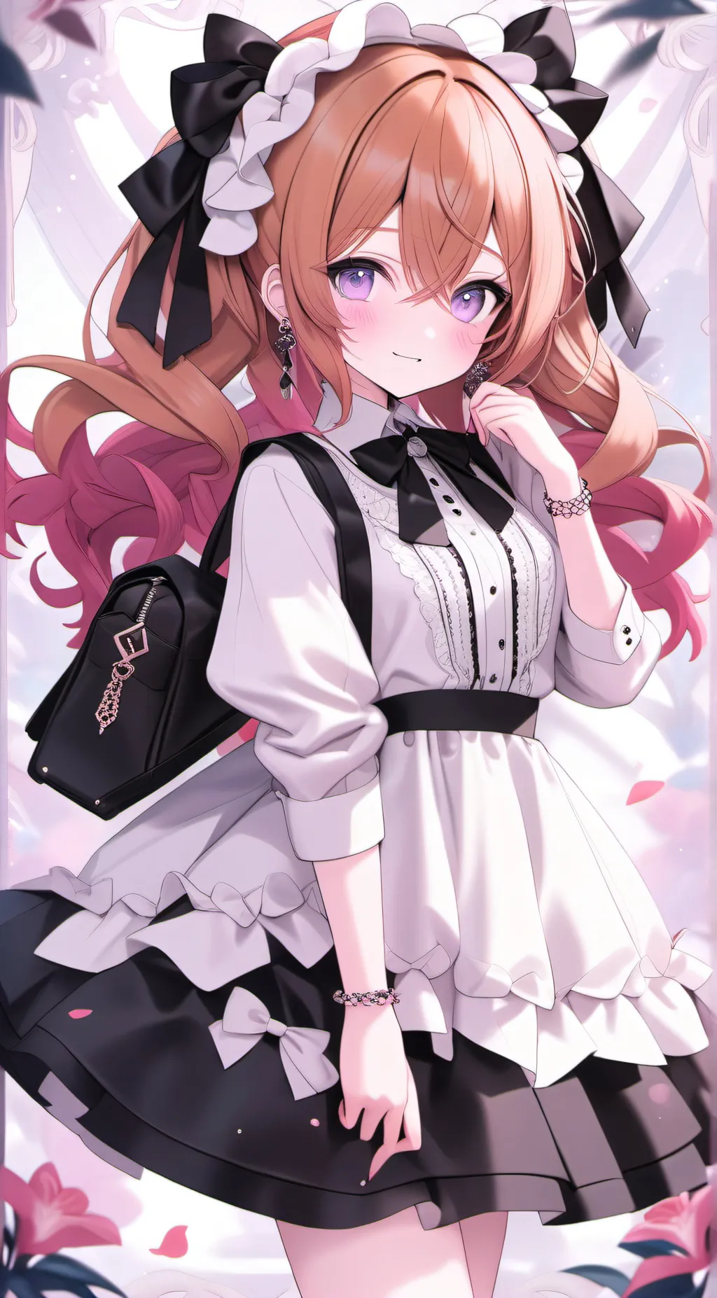 ai character: Luna background