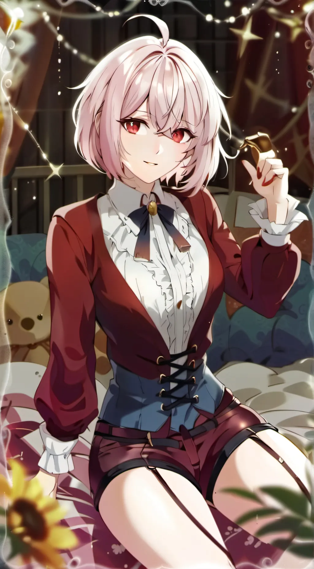 ai character: Gwen  background