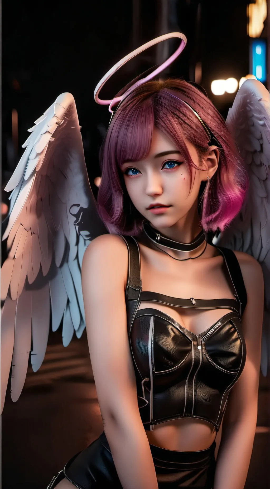 ai character: Aria background
