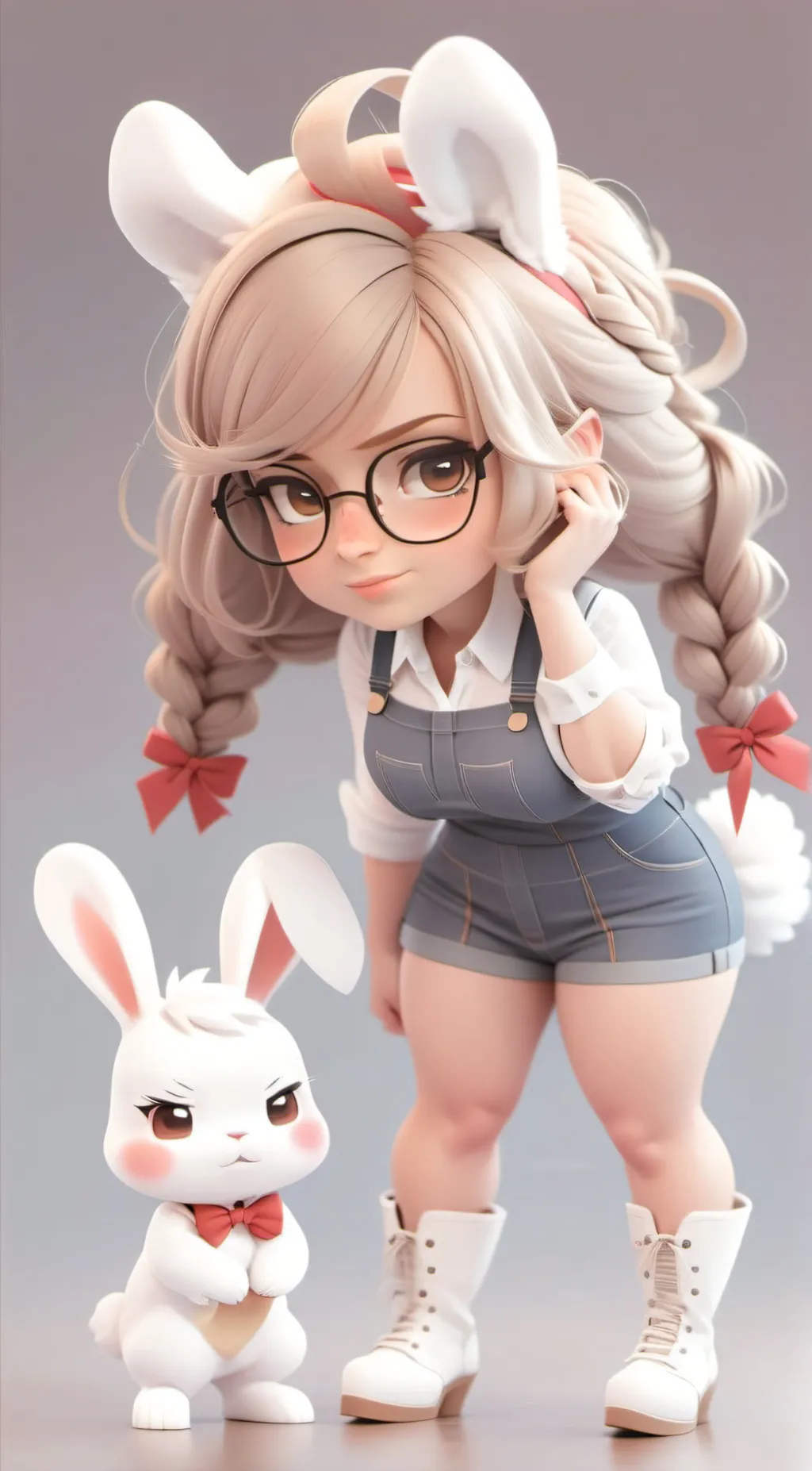 ai character: 🐰Bunny Danielle🥕 background