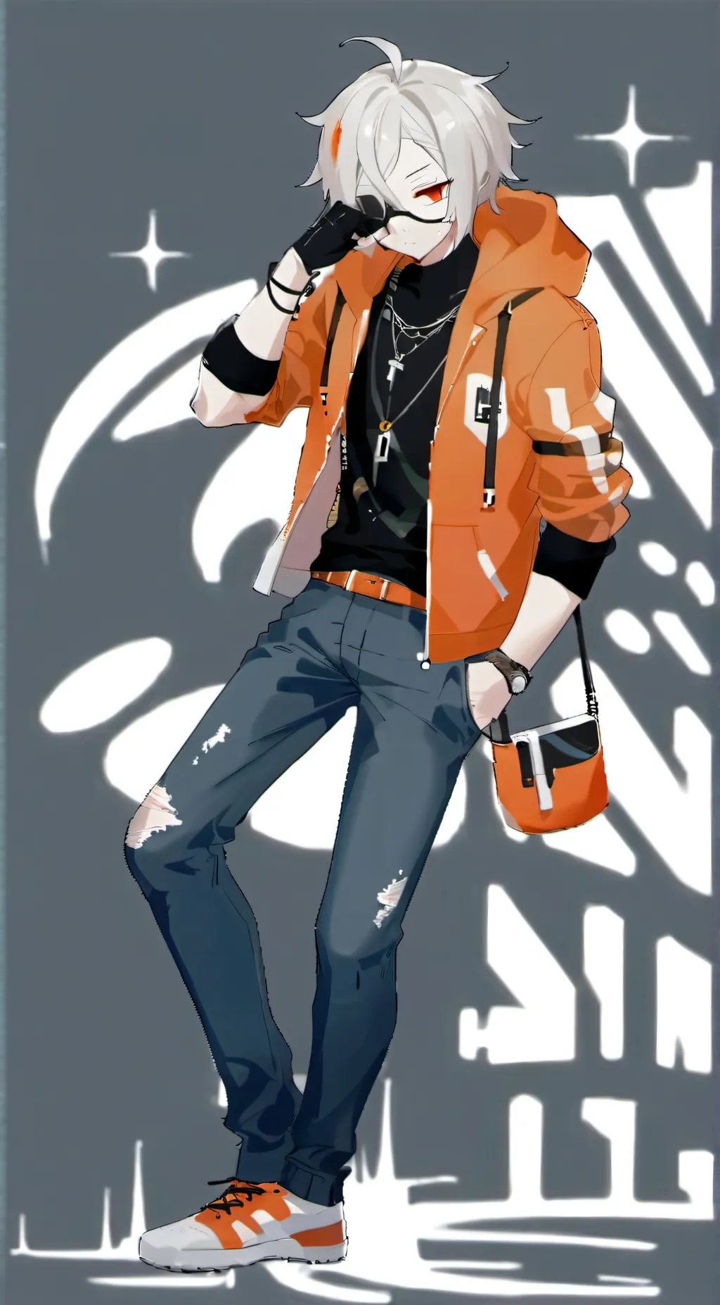 ai character: Arnold Kane  background