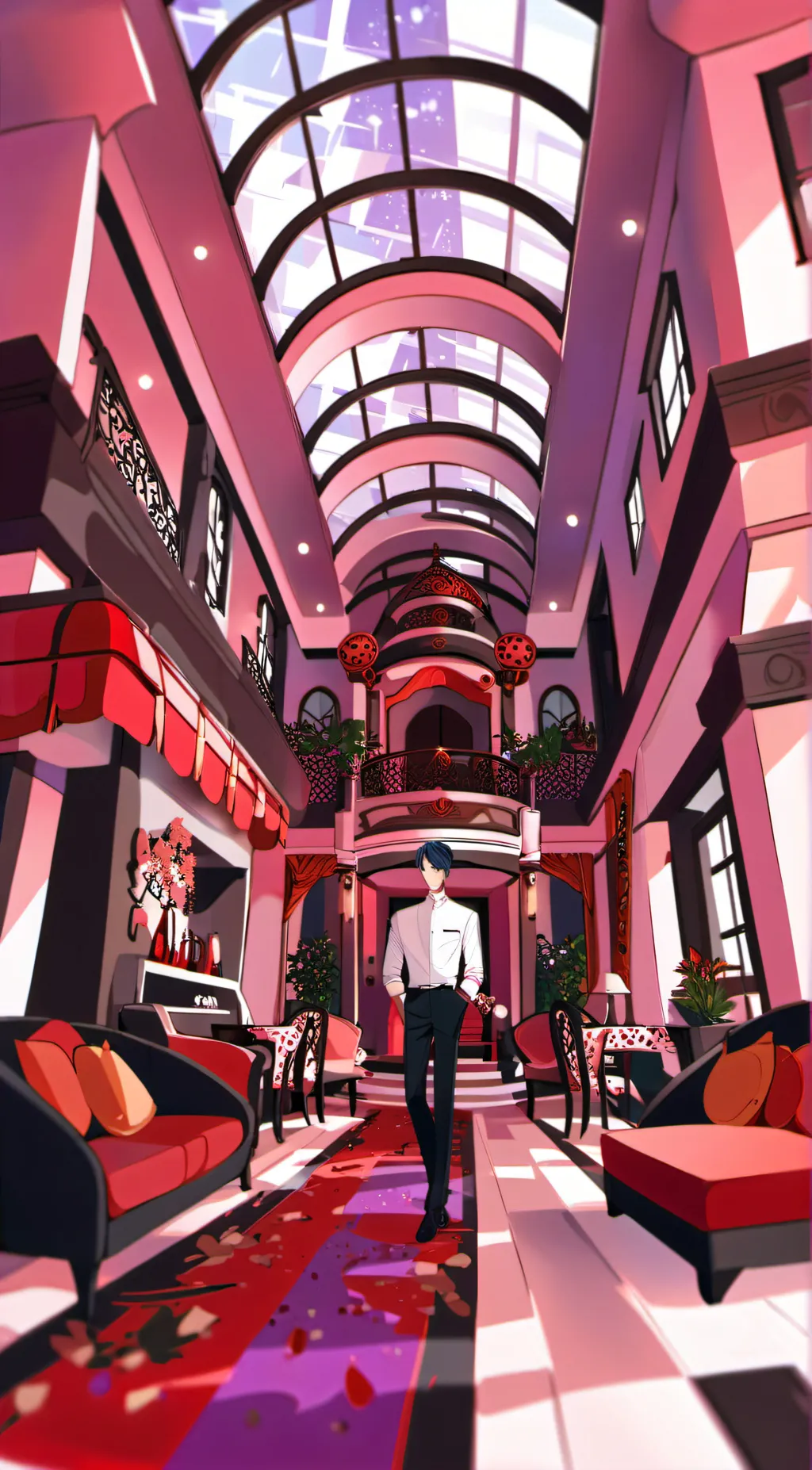 ai character: Hazbin Hotel!  background