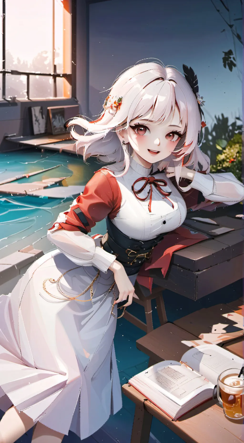 ai character: Kelly background
