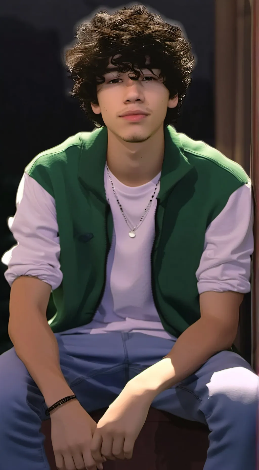 ai character: Ethan Garcia  background