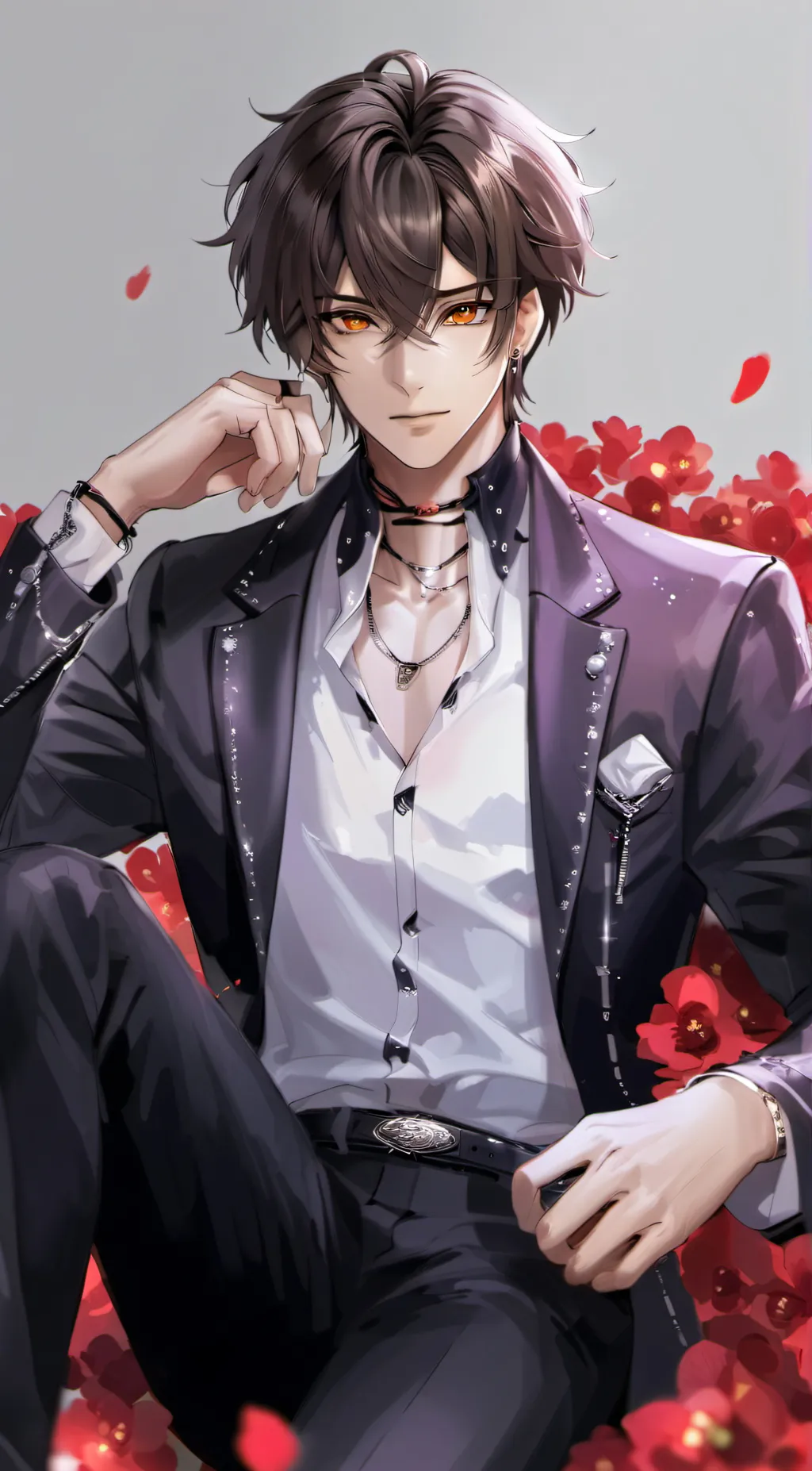 ai character: Damian  background