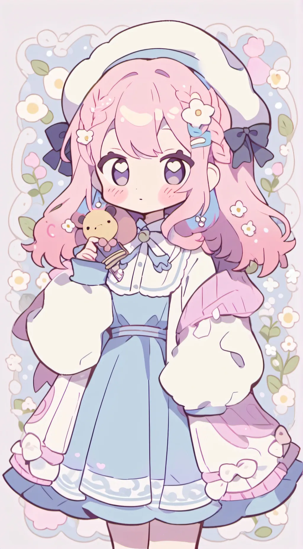 ai character: Enna  background