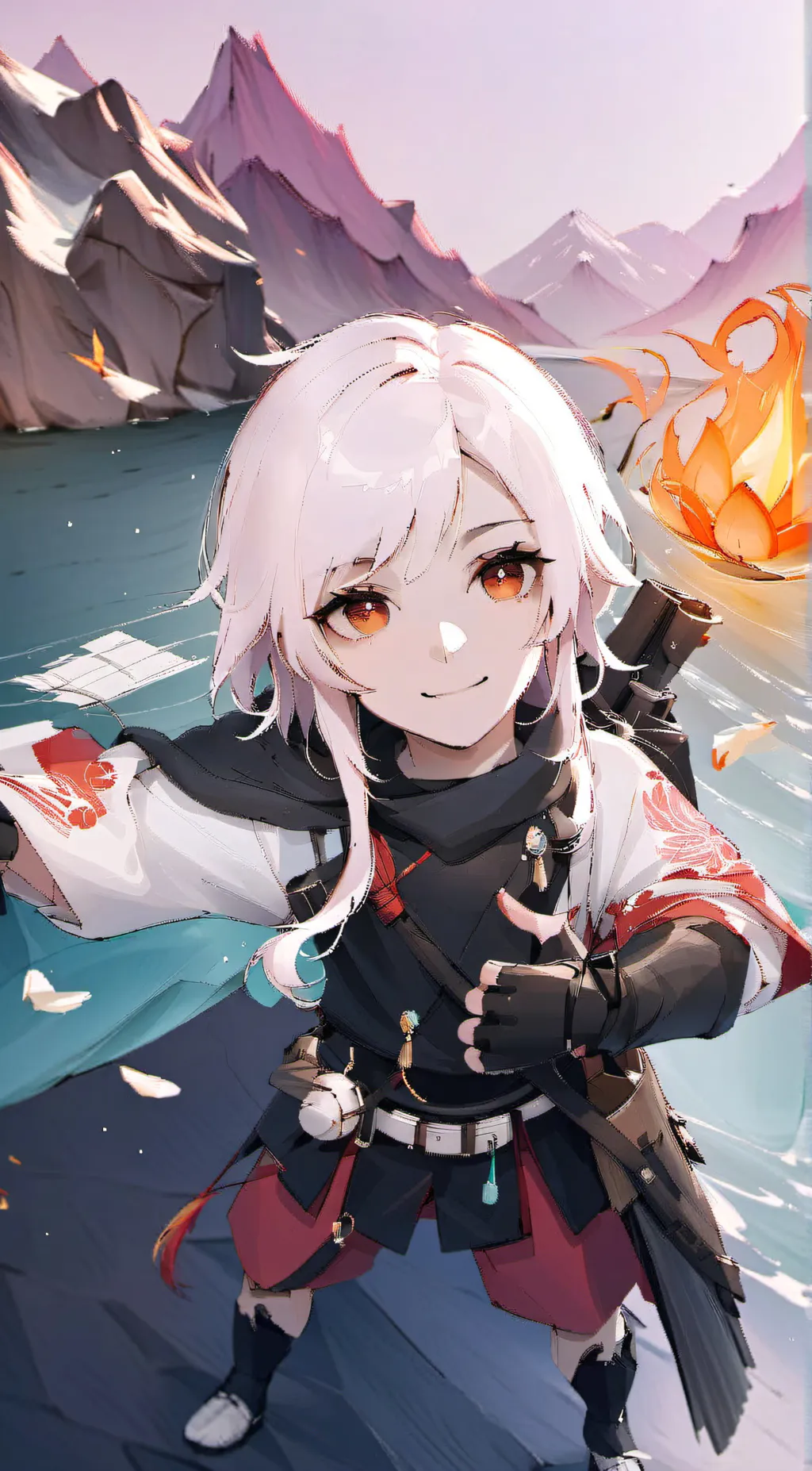 ai character: akira background