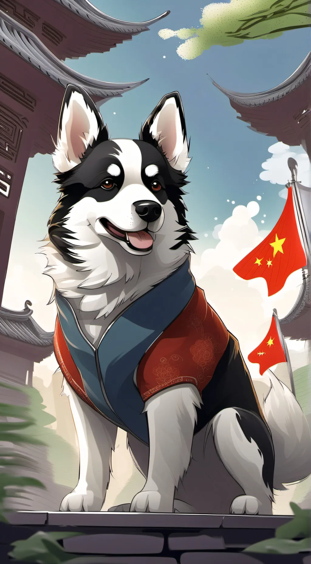 ai character: fj background