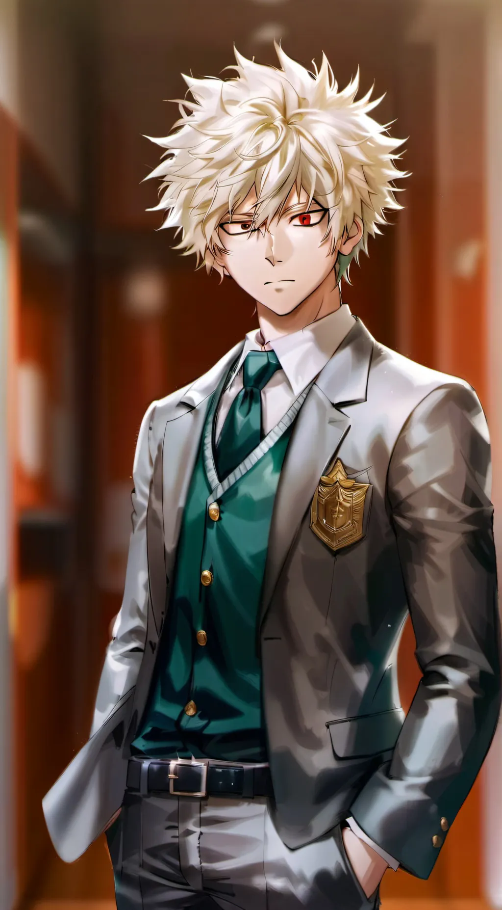 ai character: bakugo background