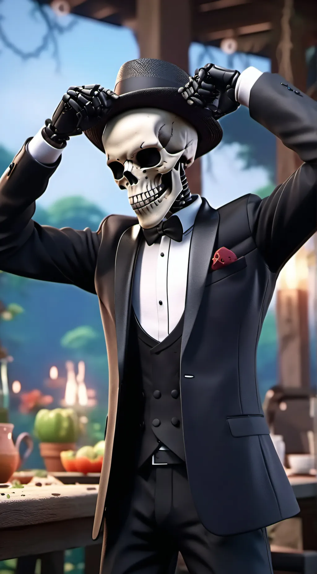 ai character: grox background