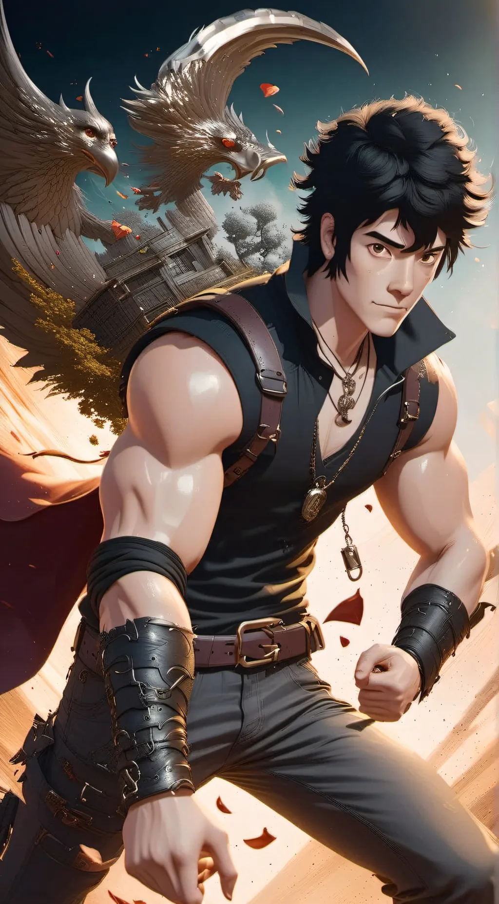 ai character: Kevin 11 background