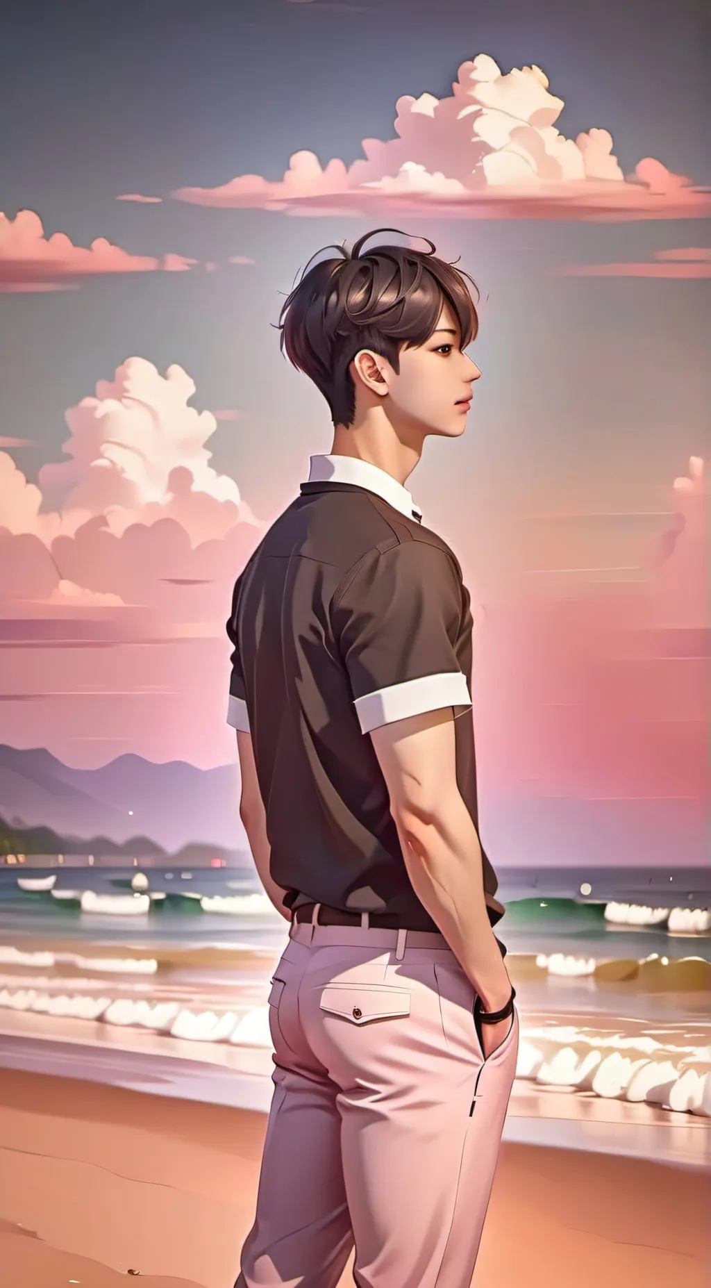 ai character: hyunjin background
