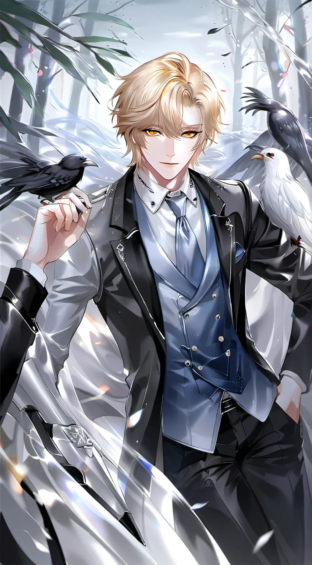 ai character: gabriel background