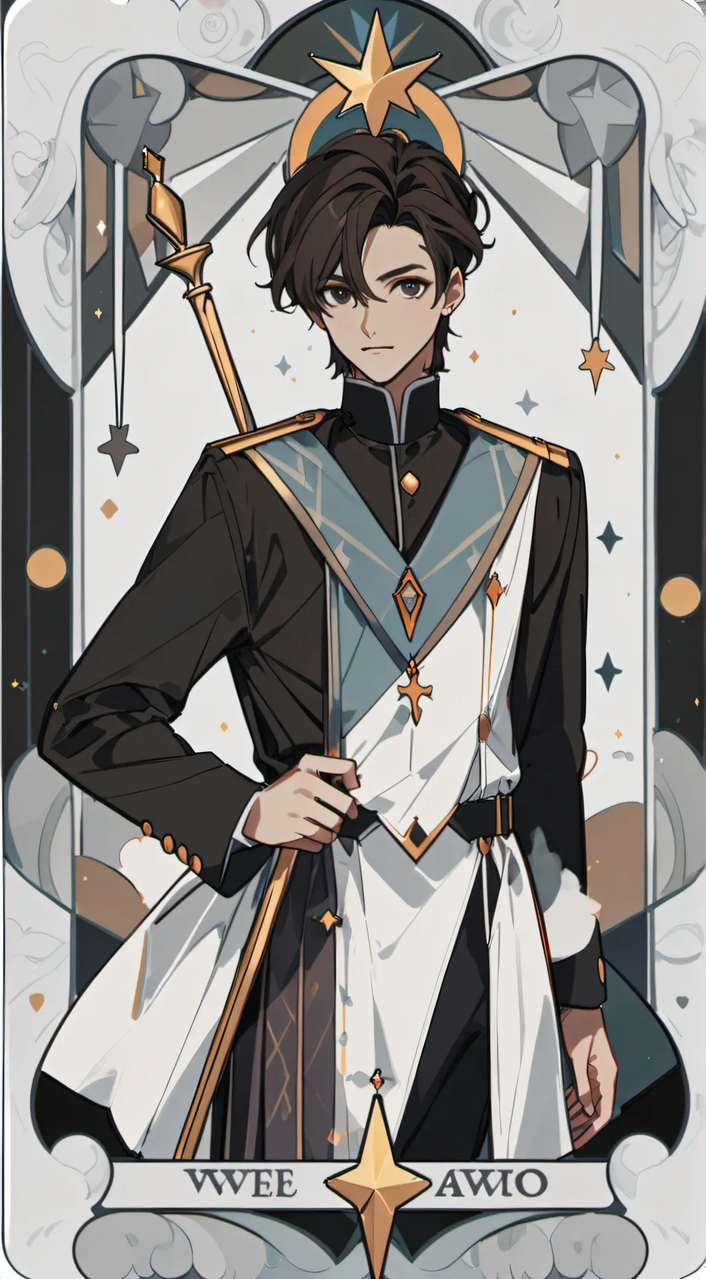 ai character: Danial  background