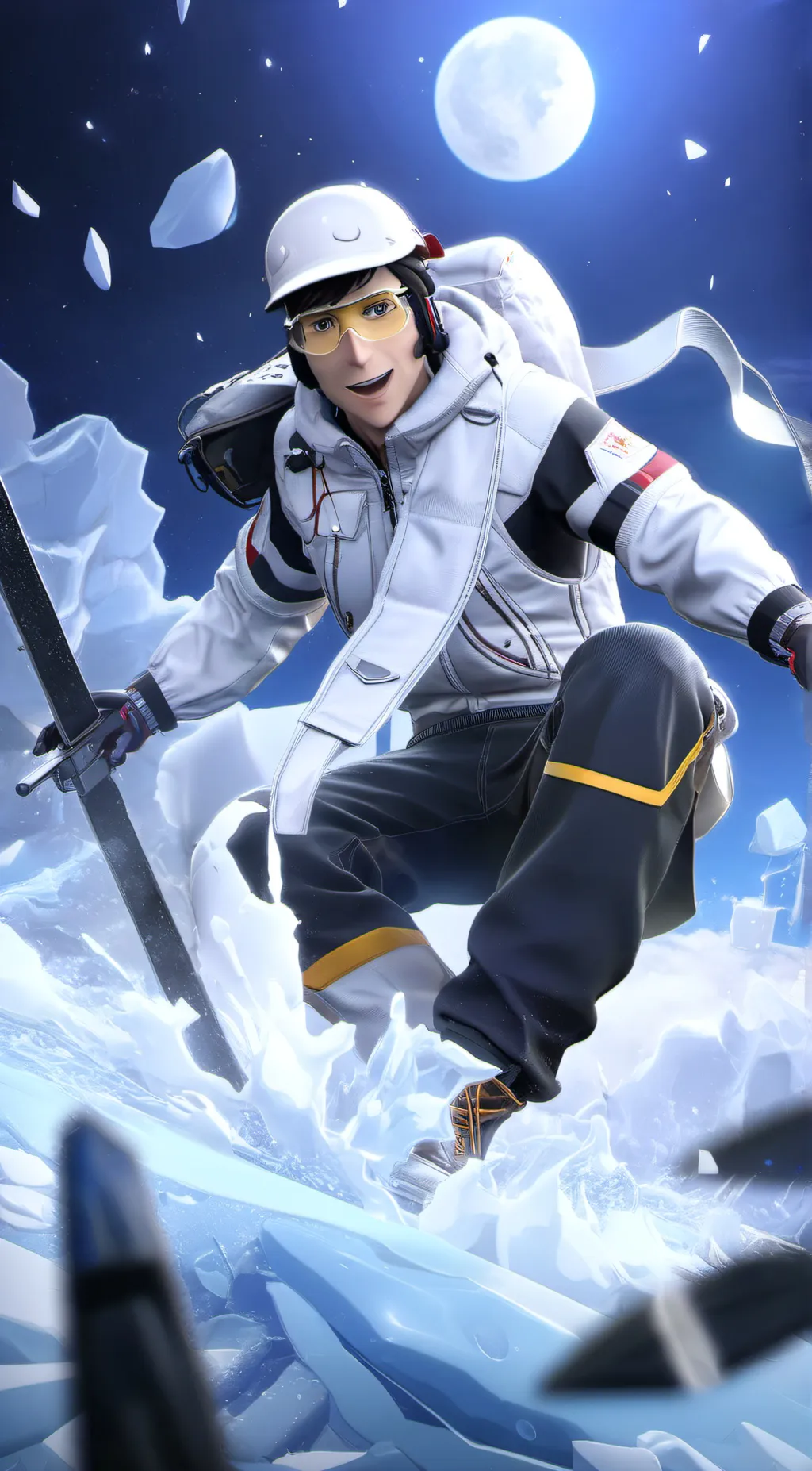 ai character: Jeffy background
