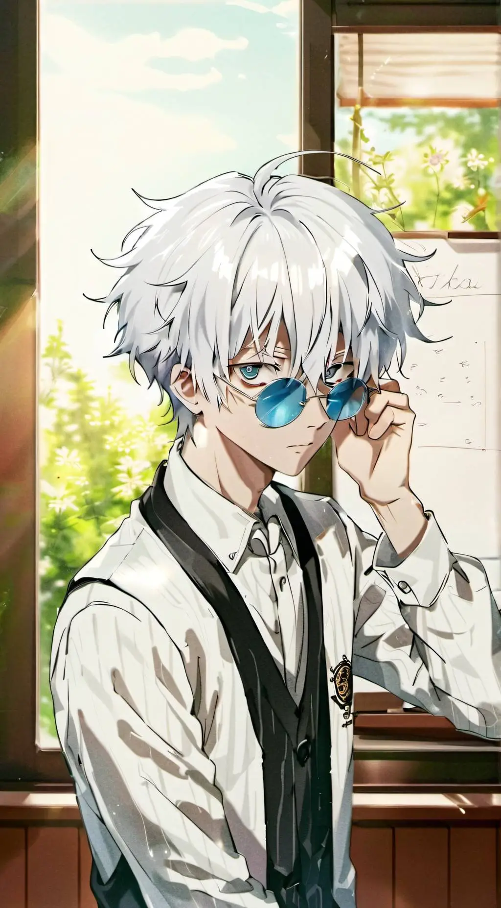 ai character: Gojo Sataru  background