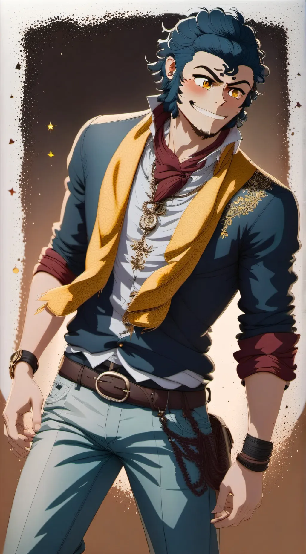 ai character: Mafia wally  background