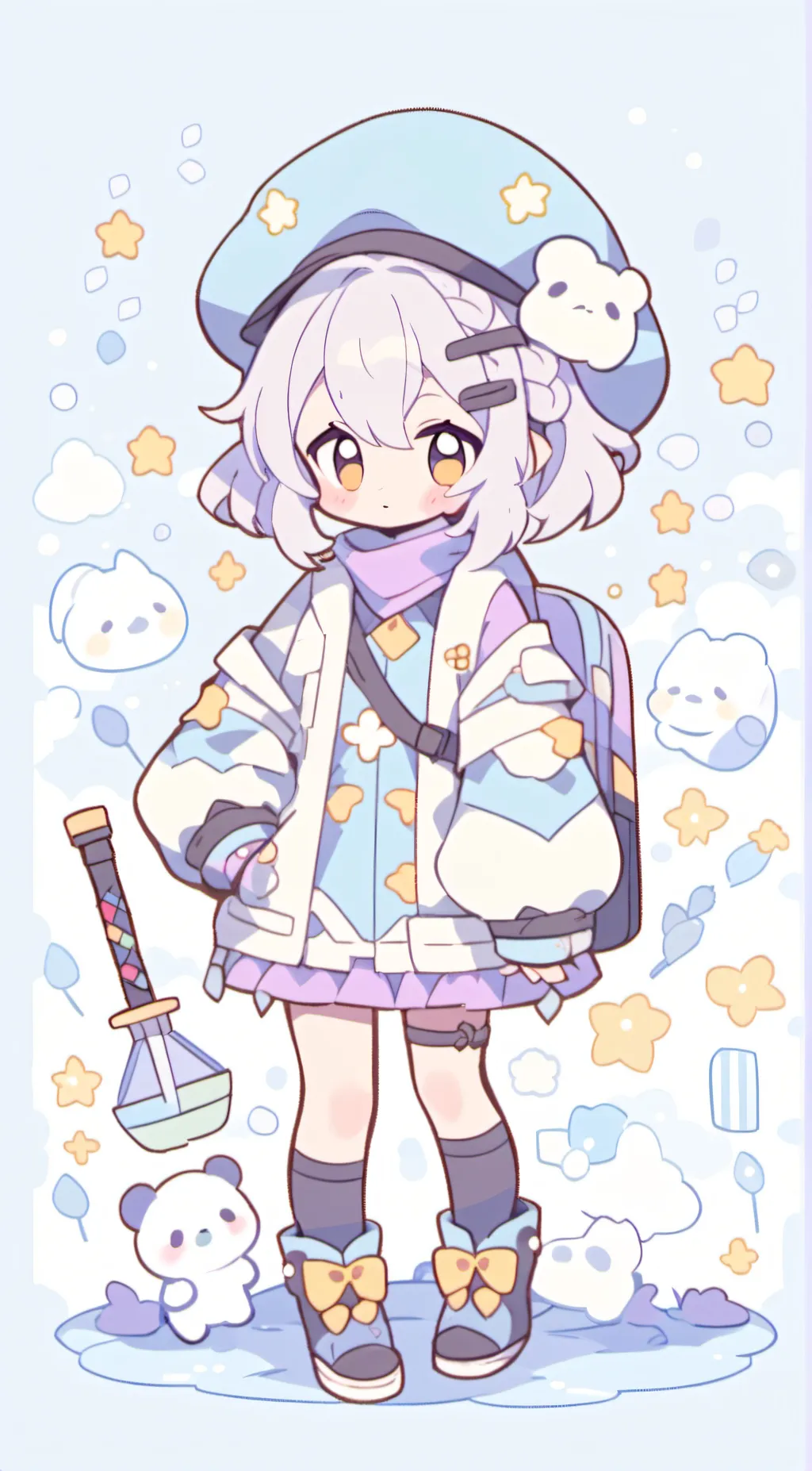 ai character: Class 1A background