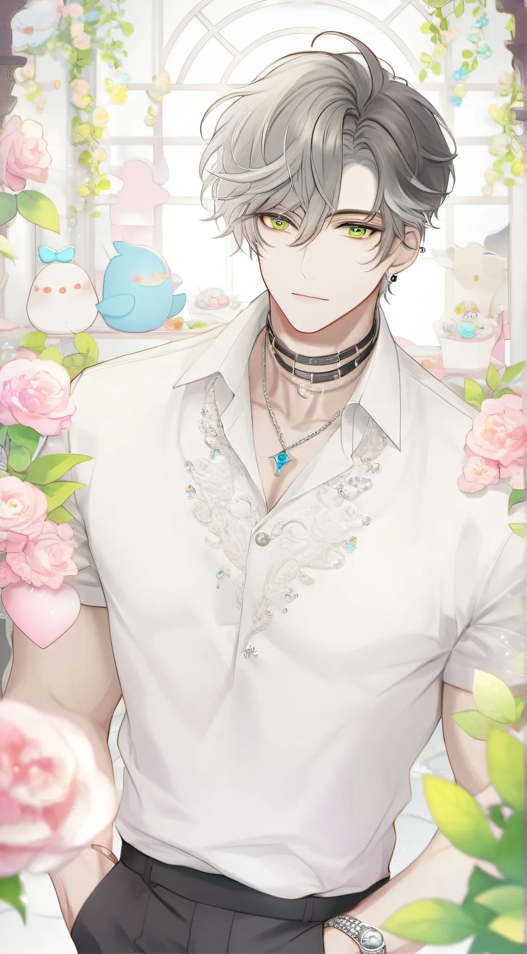 ai character: Pierce  background