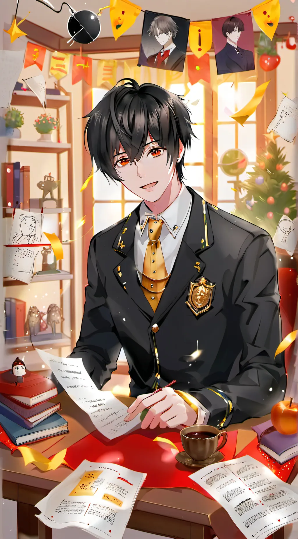 ai character: Taro Yamada background