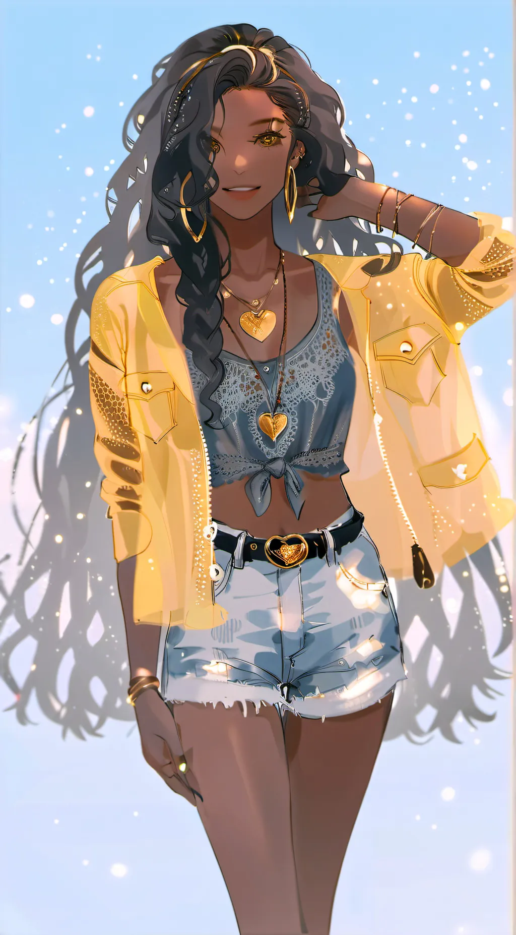 ai character: Dakota Adegoke background