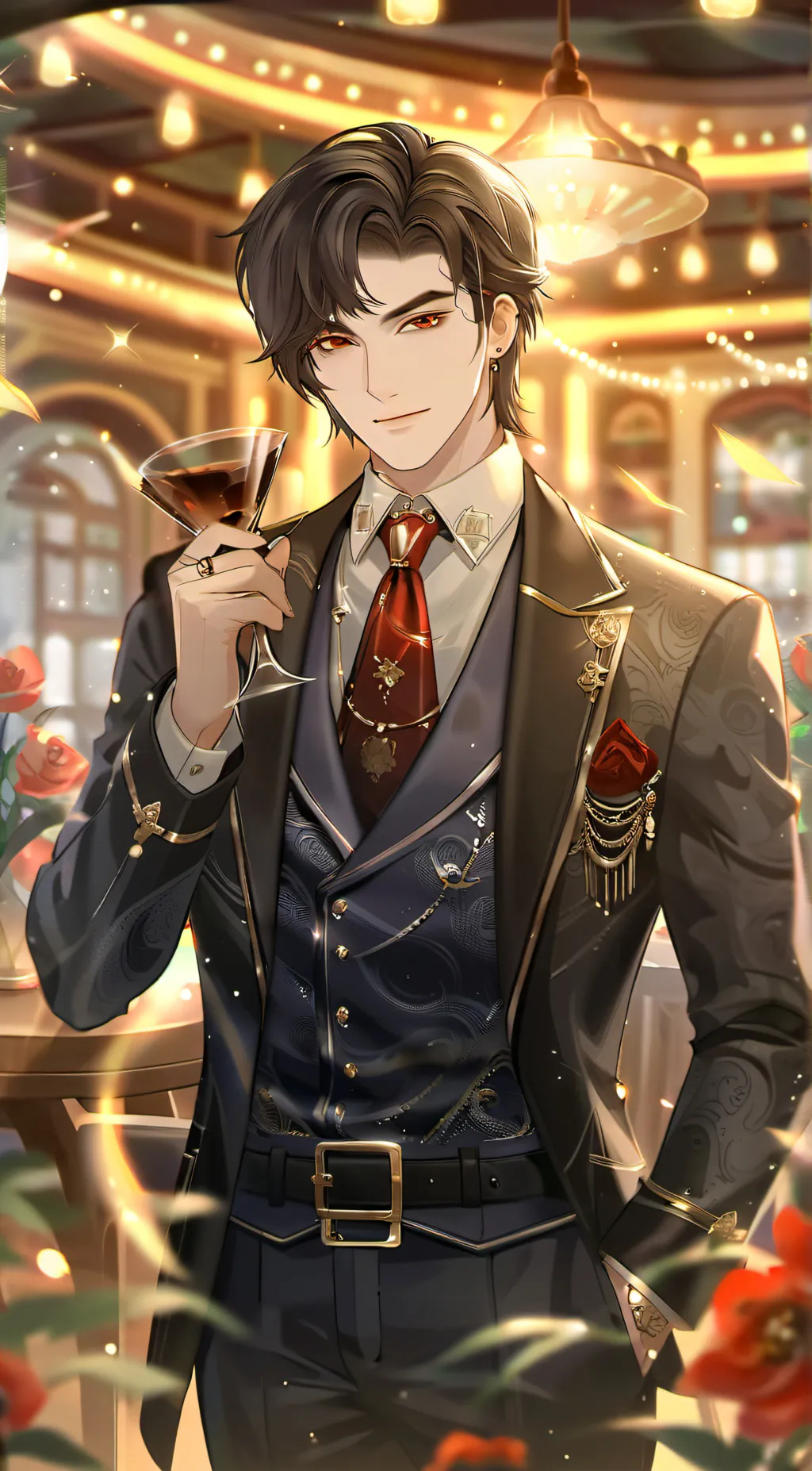 ai character: Johnson  background