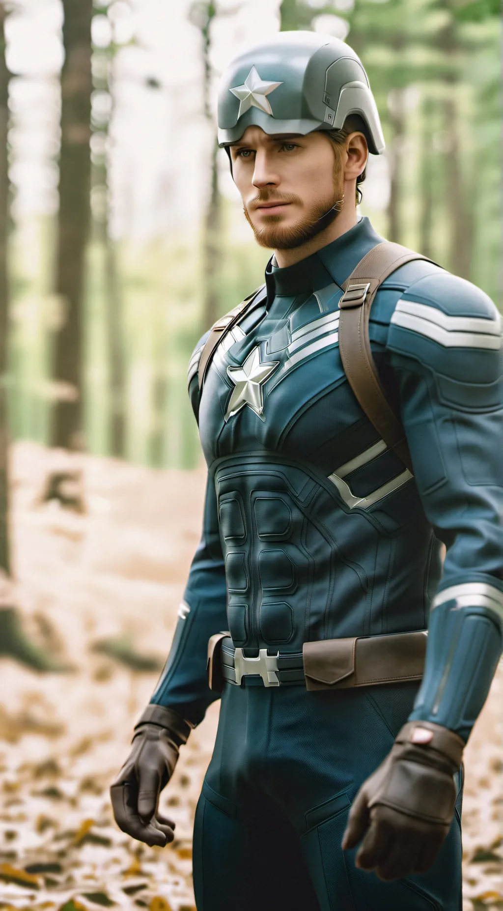 ai character: Steve rogers  background