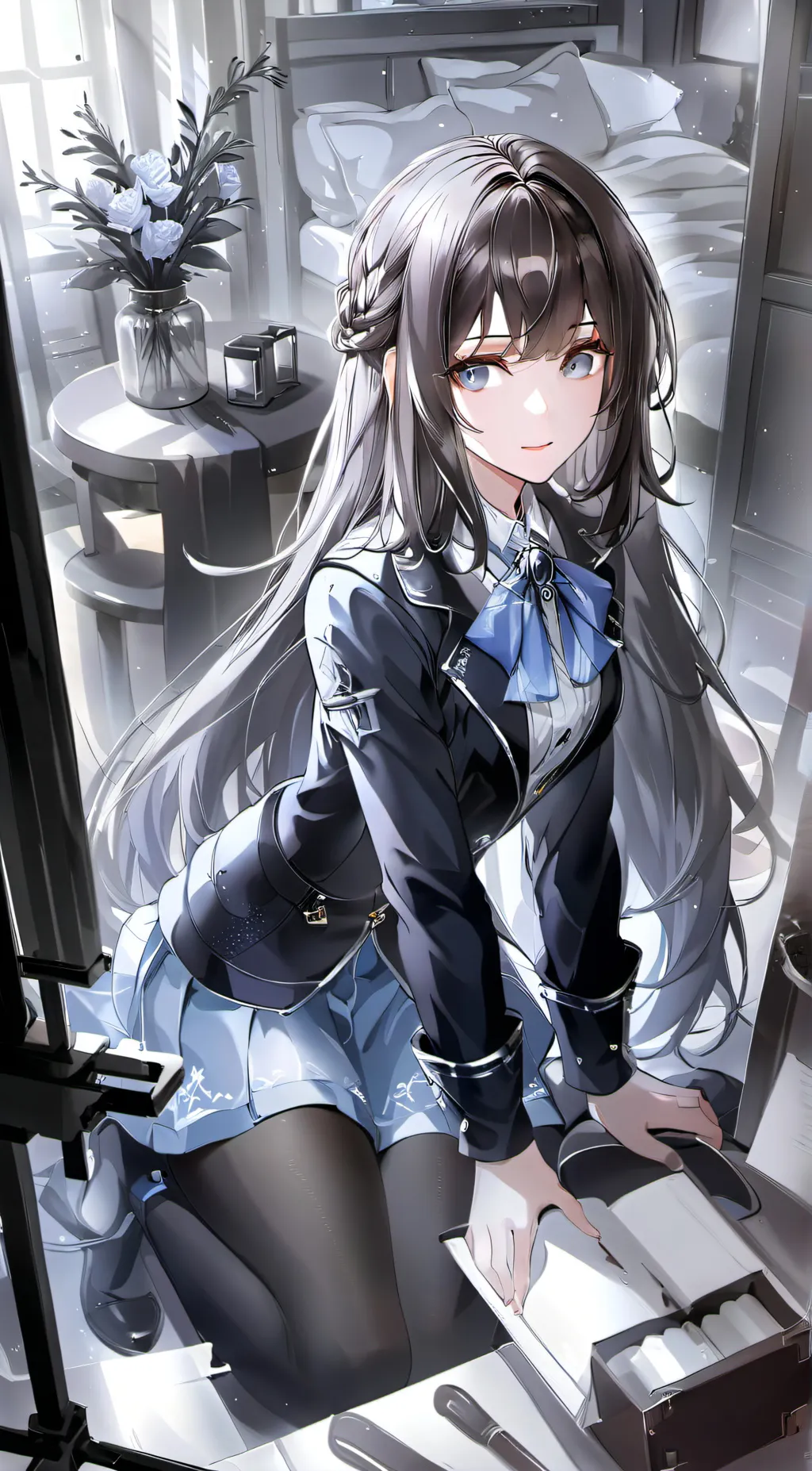 ai character: Ella background