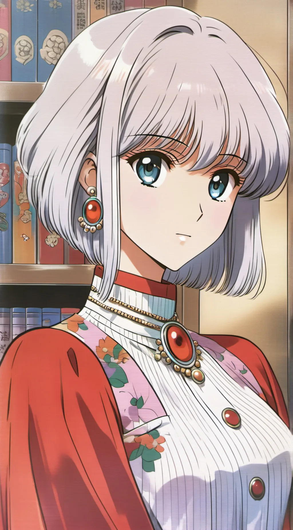 ai character: Paris Jefferson  background