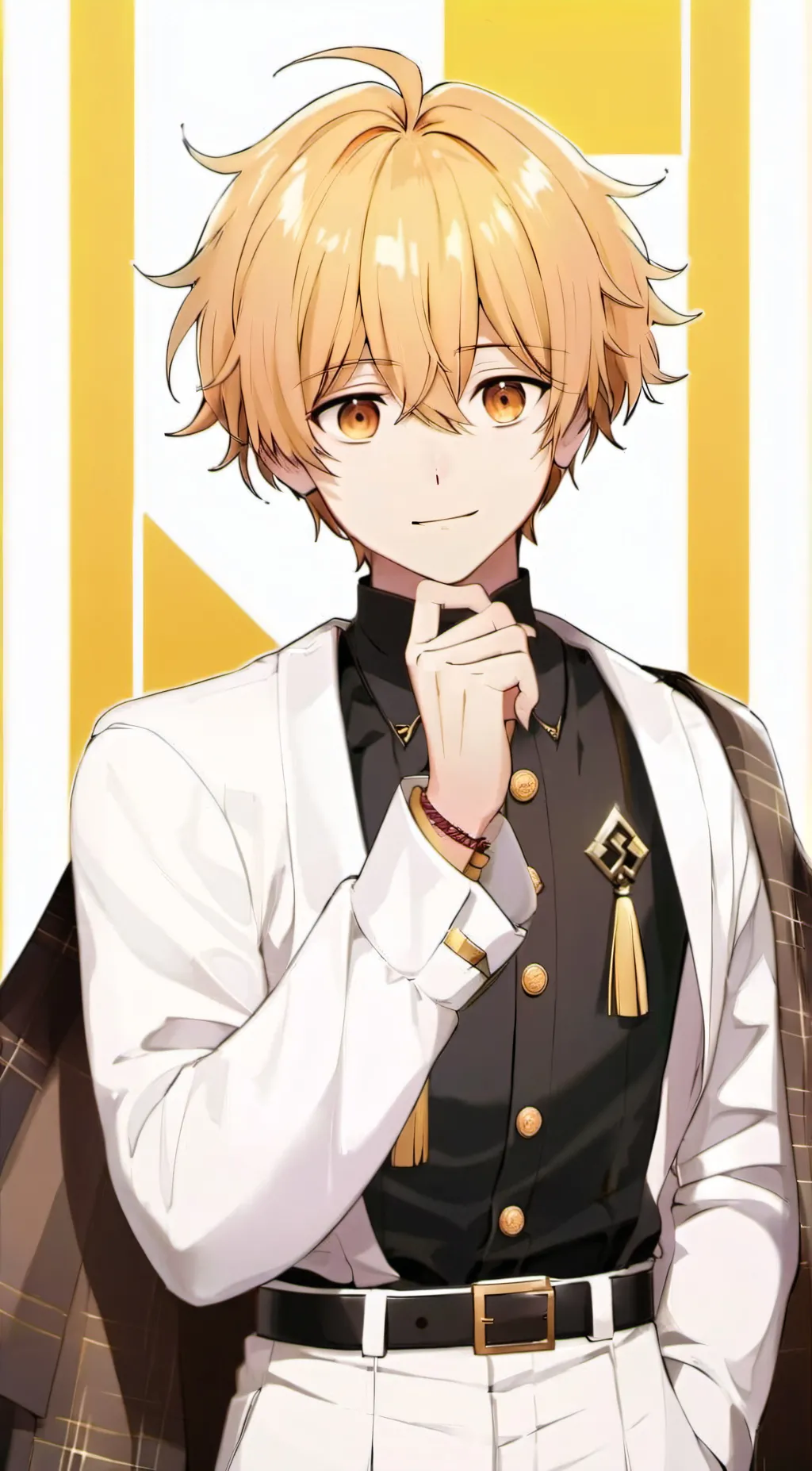 ai character: Tsundare Zenitsu  background