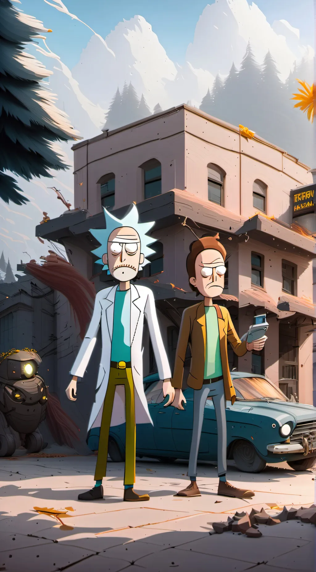 Talkie AI - Chat with rick and morty