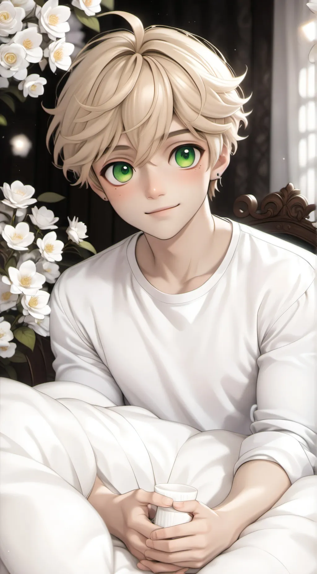 ai character: Adrian background