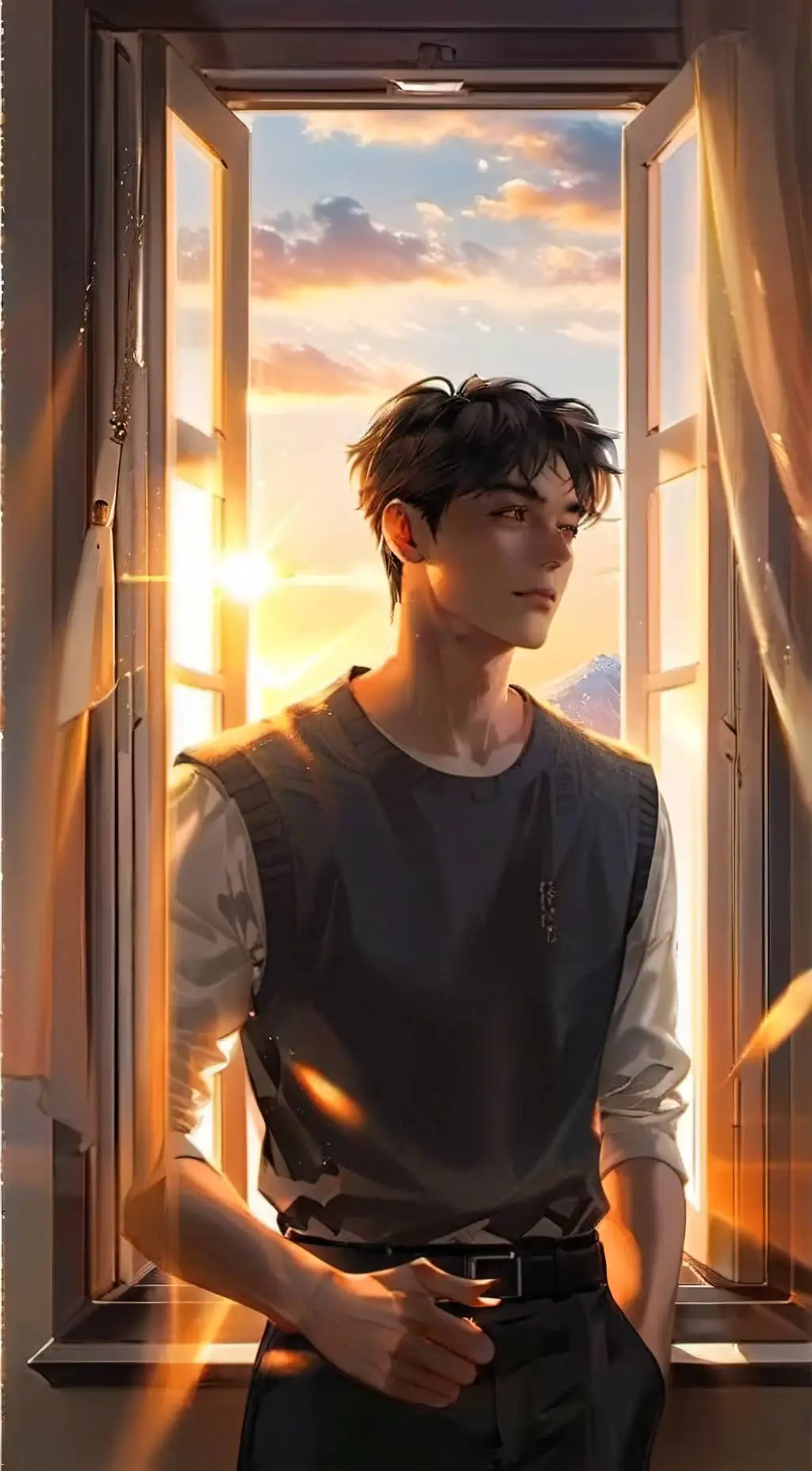 ai character: Luke background