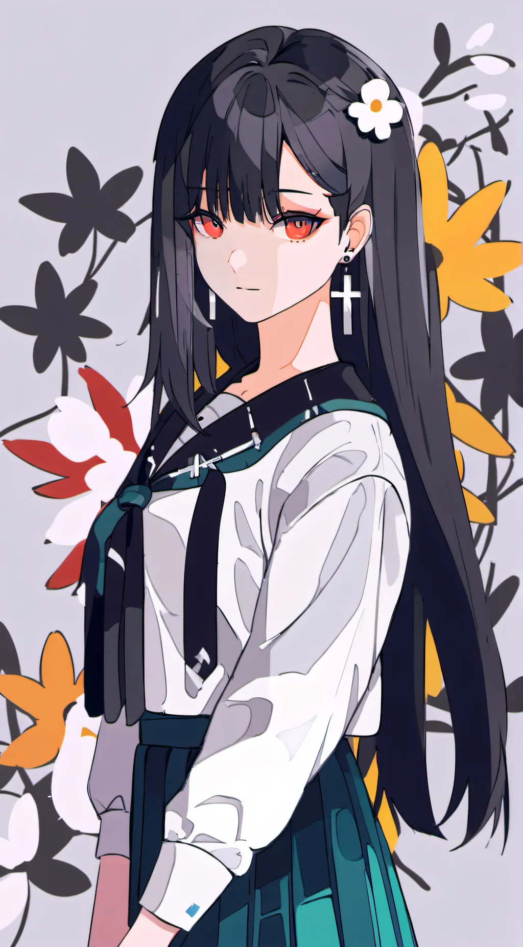 ai character: Rica bhell background