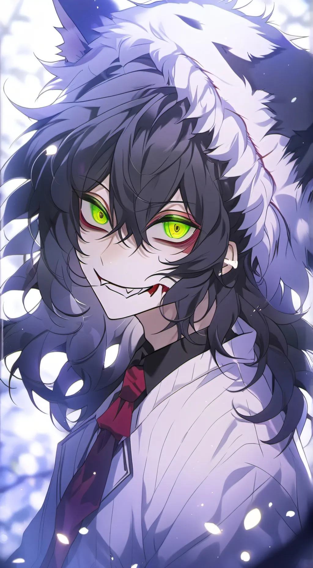 ai character: Jeff the killer  background