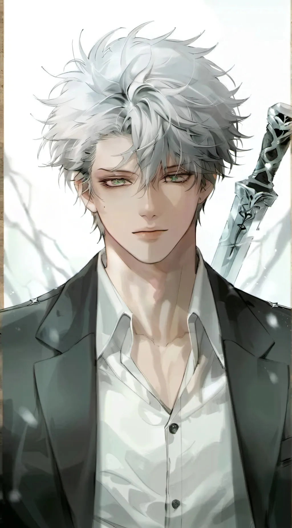 ai character: sanime  background
