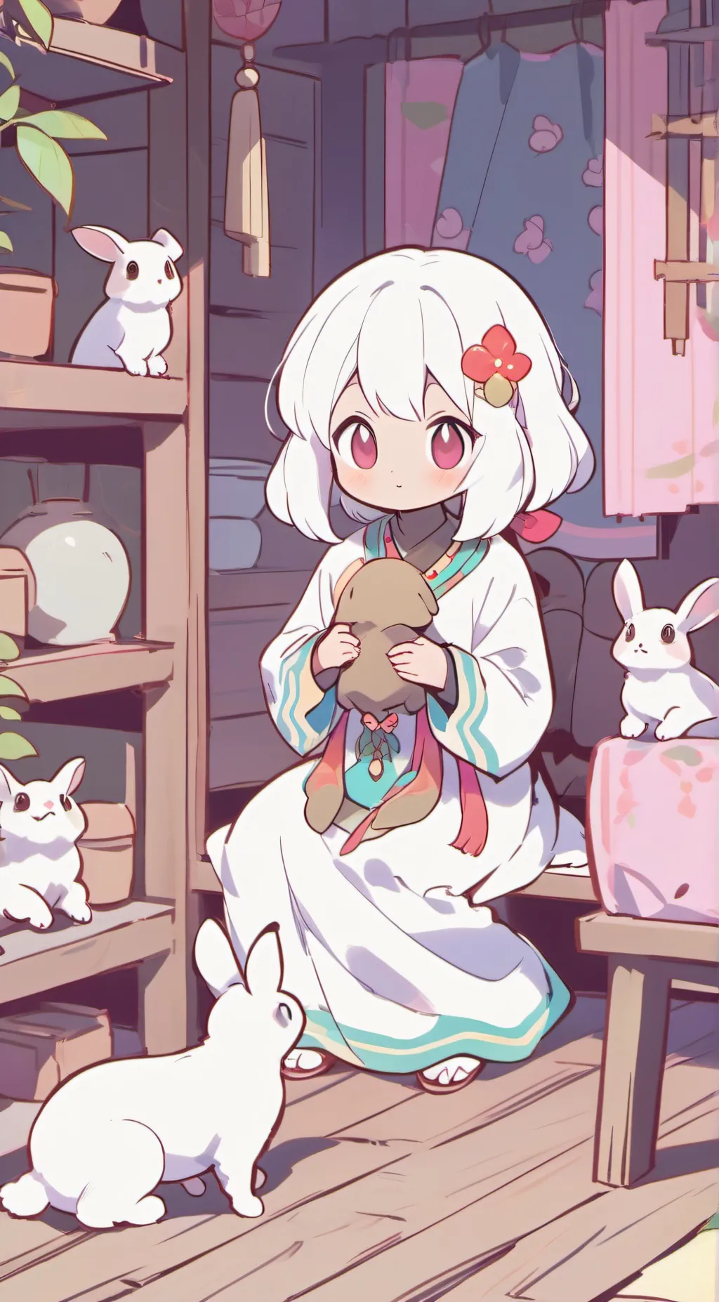 ai character: ruby background